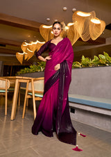 INDO SILK LUXE SATIN SAREE
