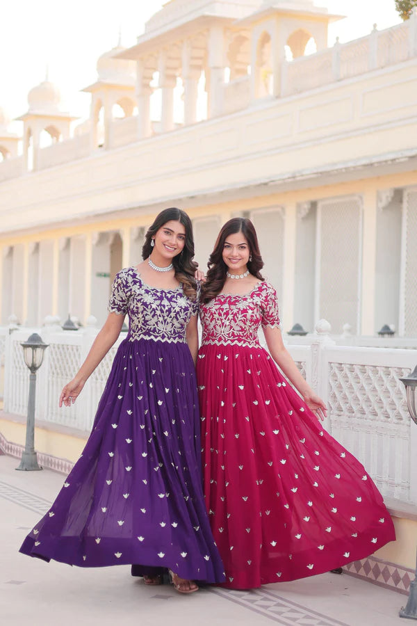 Upgrade your wardrobe with this premium designer gown