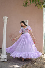 Gown is a perfect blend of elegance and charm.